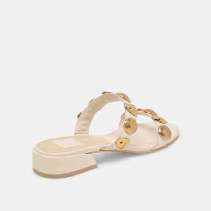 Farrow Creme Leather Sandals | Dolce Vita