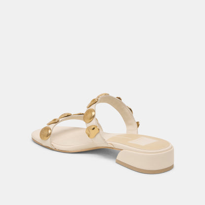Farrow Creme Leather Sandals | Dolce Vita