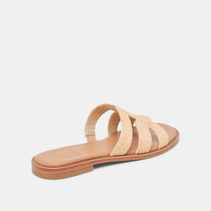 EMON SANDALS LT NATURAL RAFFIA | Dolce Vita