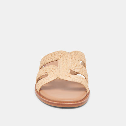 EMON SANDALS LT NATURAL RAFFIA | Dolce Vita