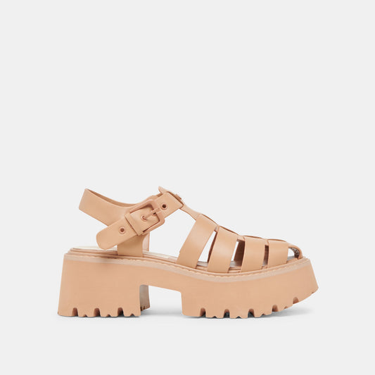 LASLY TONAL SANDALS CAFE LEATHER | Dolce Vita