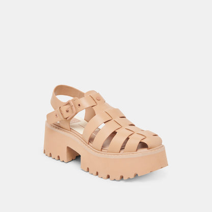 LASLY TONAL SANDALS CAFE LEATHER | Dolce Vita