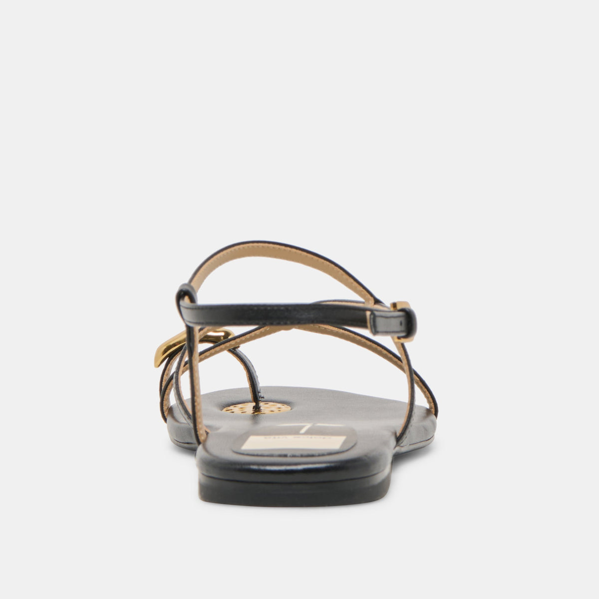 KESHA SANDALS BLACK LEATHER | Dolce Vita