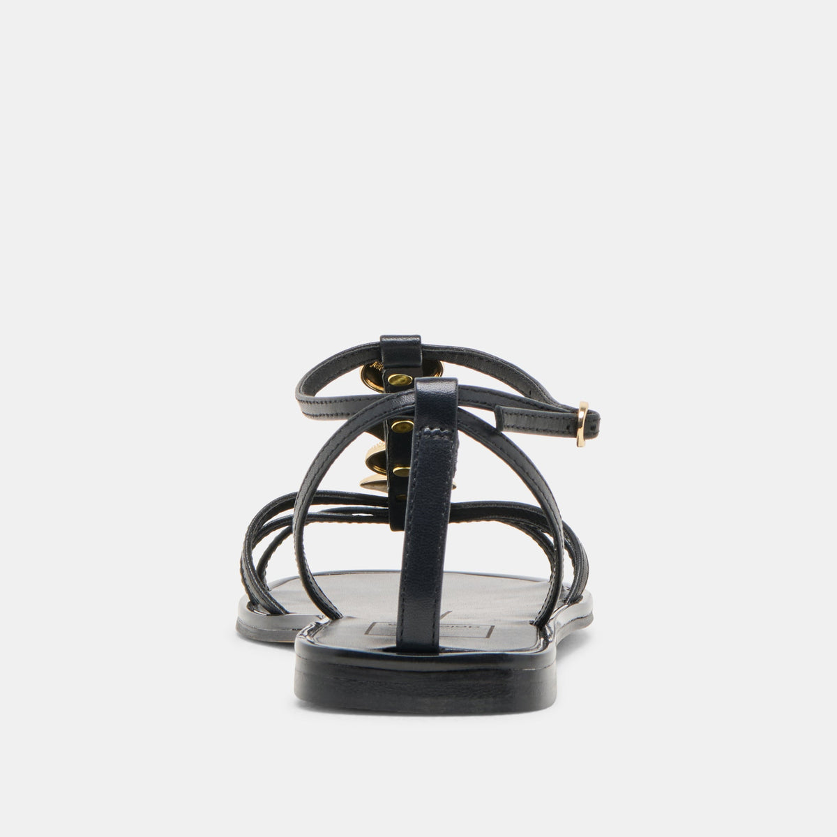 Faun Black Leather Sandals | Dolce Vita
