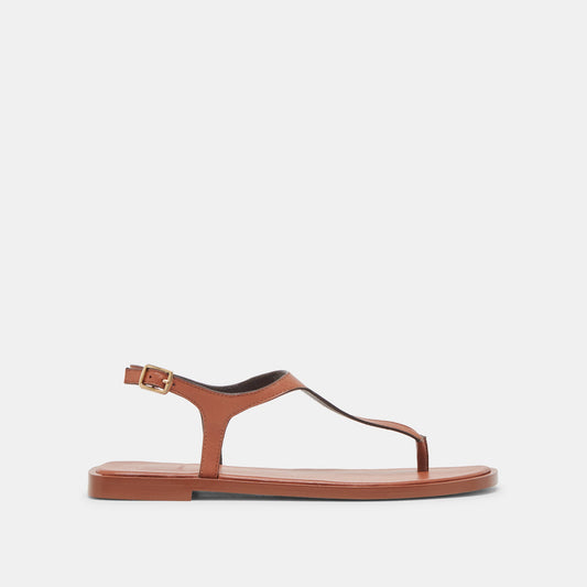 Raye Tan Leather Sandals | Dolce Vita