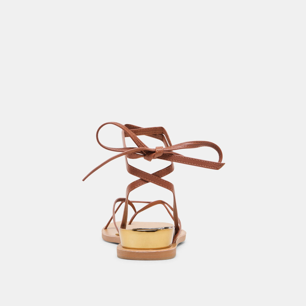 RUDIE SANDALS COGNAC LEATHER | Dolce Vita