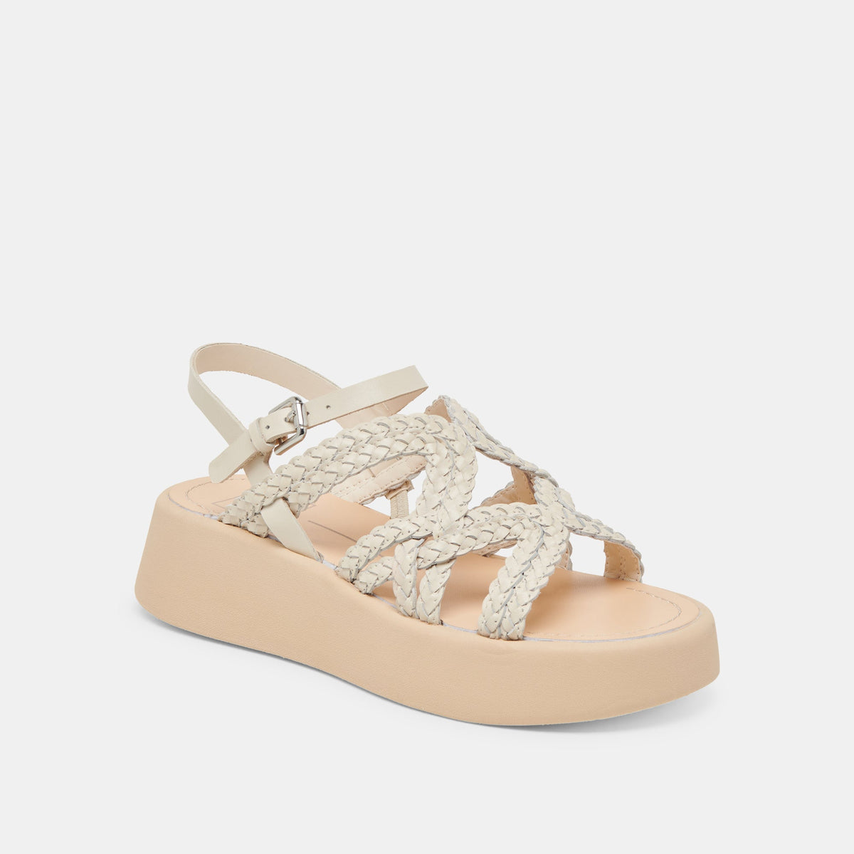 GATSBY SANDALS CREME LEATHER | Dolce Vita