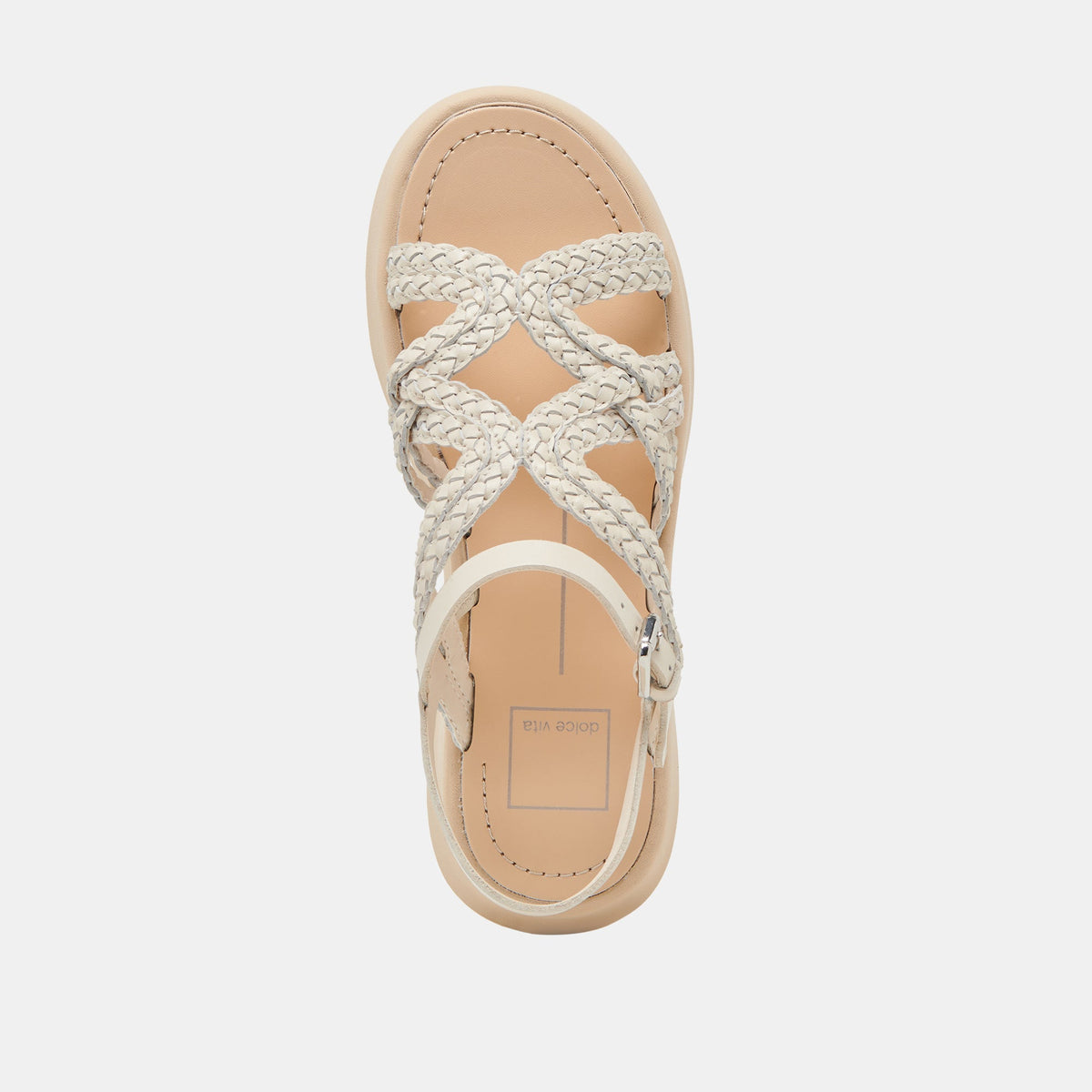 GATSBY SANDALS CREME LEATHER | Dolce Vita