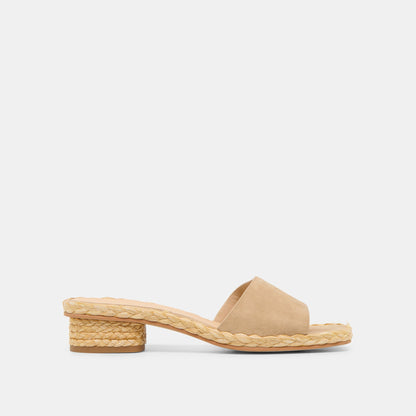 Dixi Camel Suede Sandals | Dolce Vita