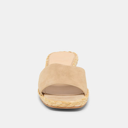 Dixi Camel Suede Sandals | Dolce Vita