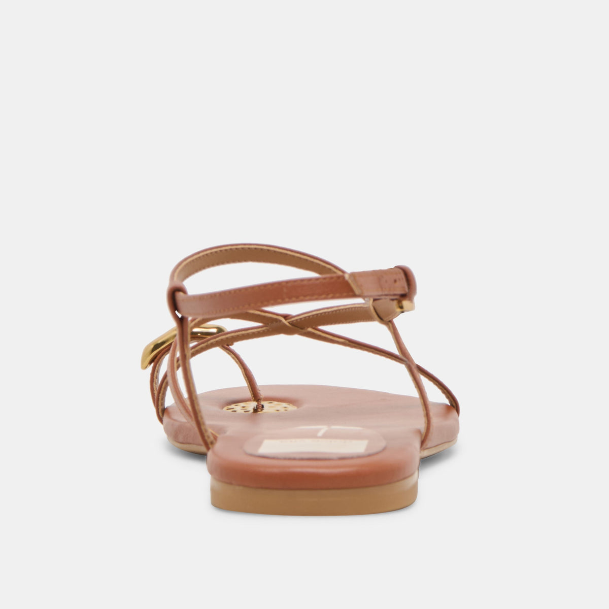 KESHA SANDALS COGNAC LEATHER | Dolce Vita