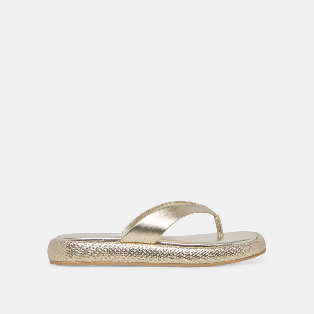 ADIN SANDALS PLATINUM DISTRESSED LEATHER | Dolce Vita