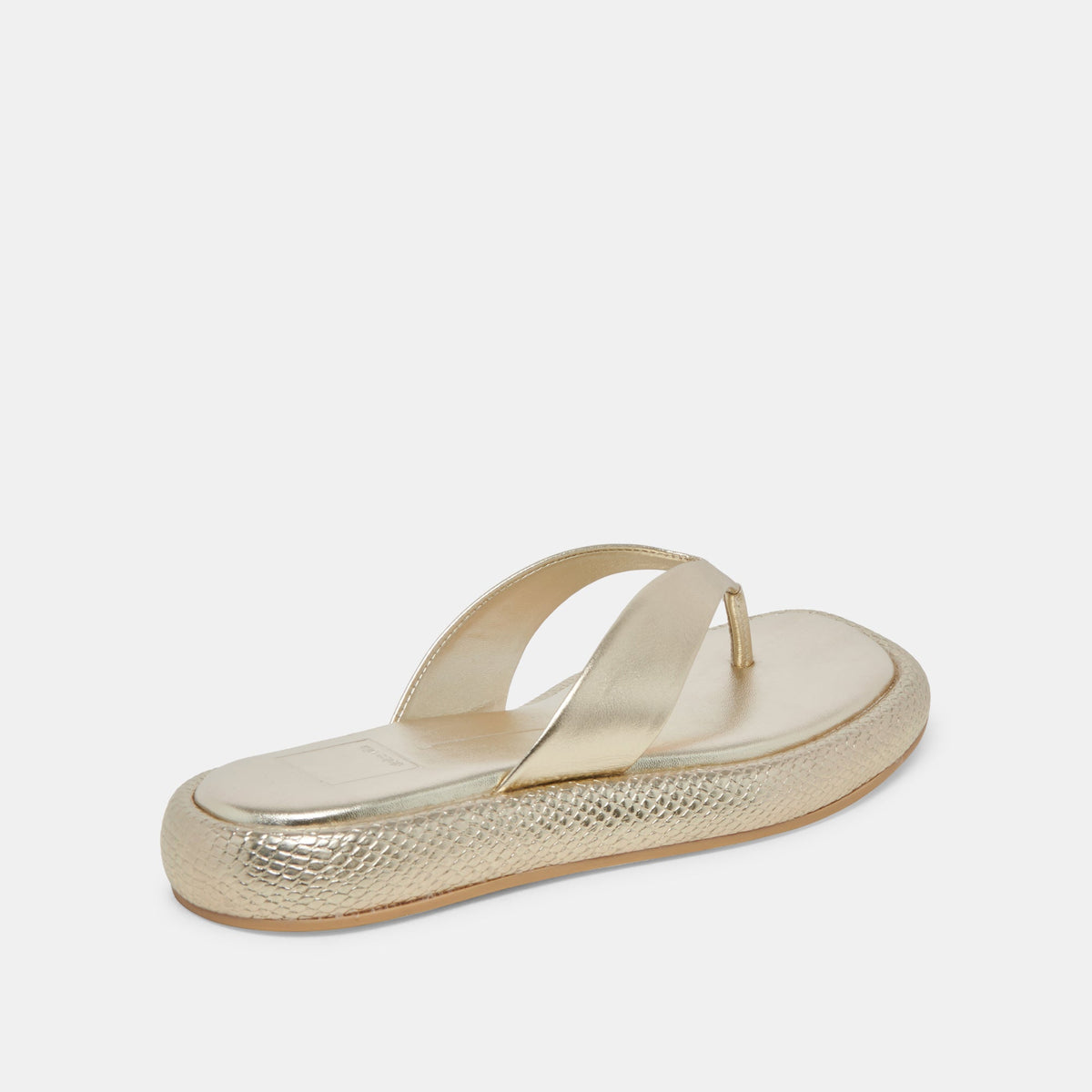 ADIN SANDALS PLATINUM DISTRESSED LEATHER | Dolce Vita