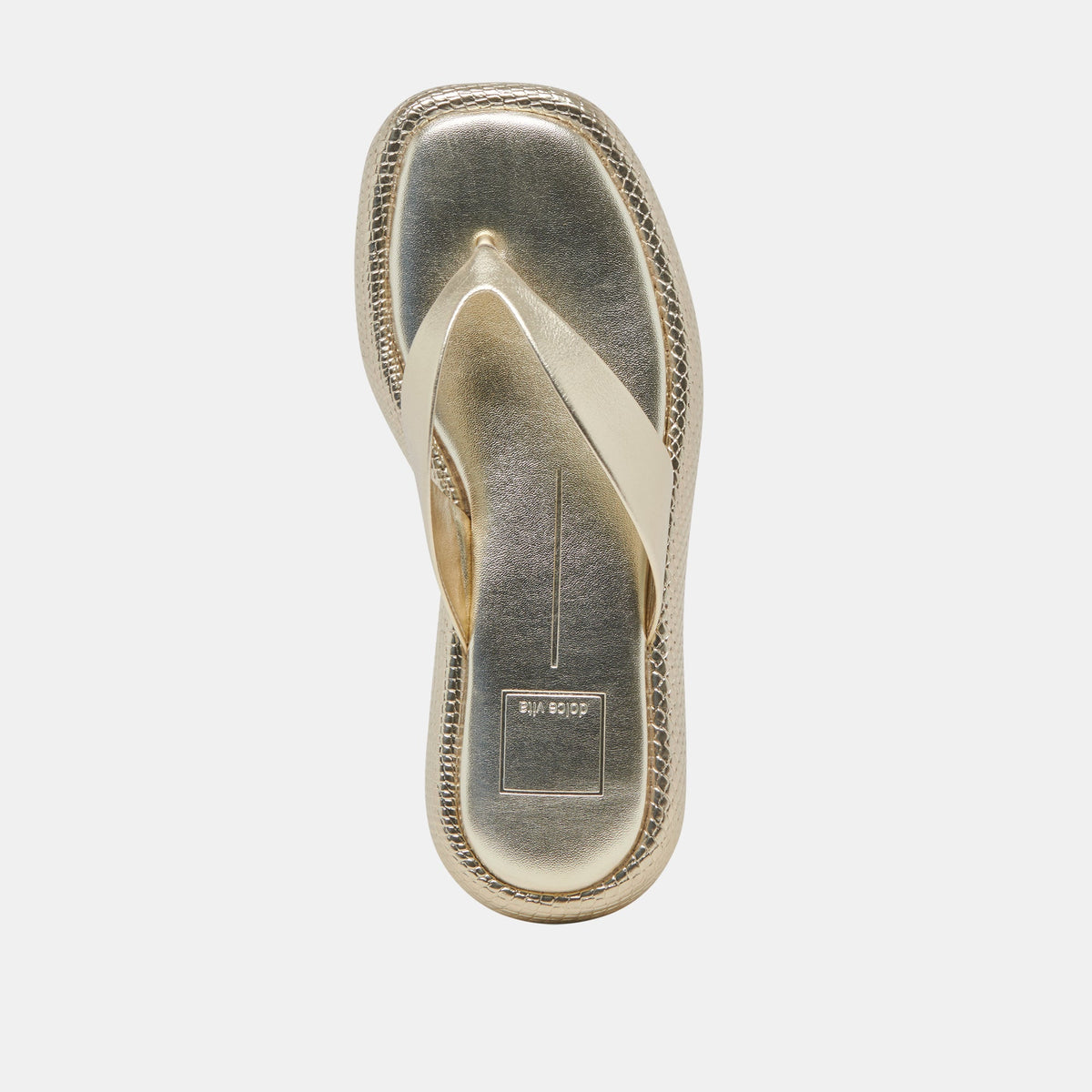 ADIN SANDALS PLATINUM DISTRESSED LEATHER | Dolce Vita