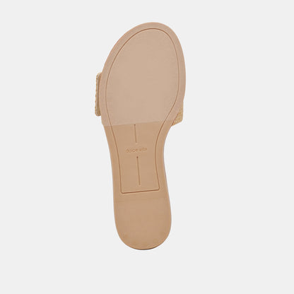 DANNA SANDALS NATURAL RAFFIA | Dolce Vita
