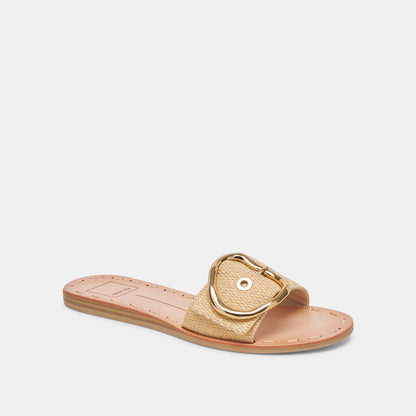 DANNA SANDALS NATURAL RAFFIA | Dolce Vita