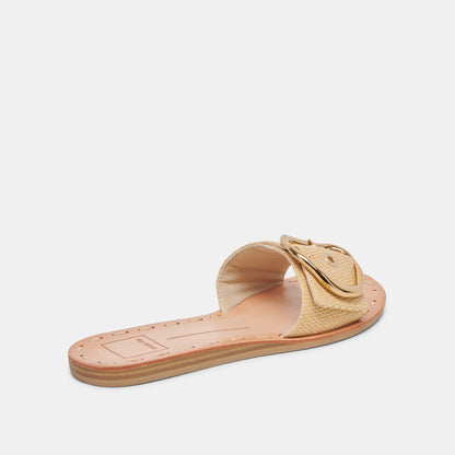 DANNA SANDALS NATURAL RAFFIA | Dolce Vita