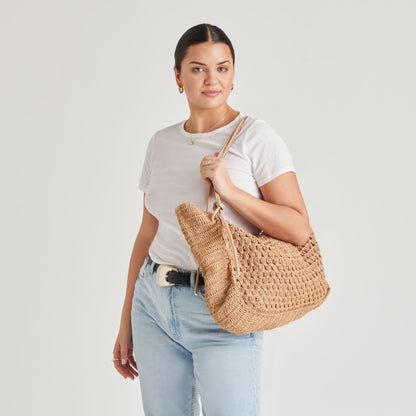 Ravello Natural Raffia Tote | Dolce Vita