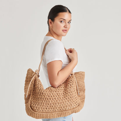 Ravello Natural Raffia Tote | Dolce Vita