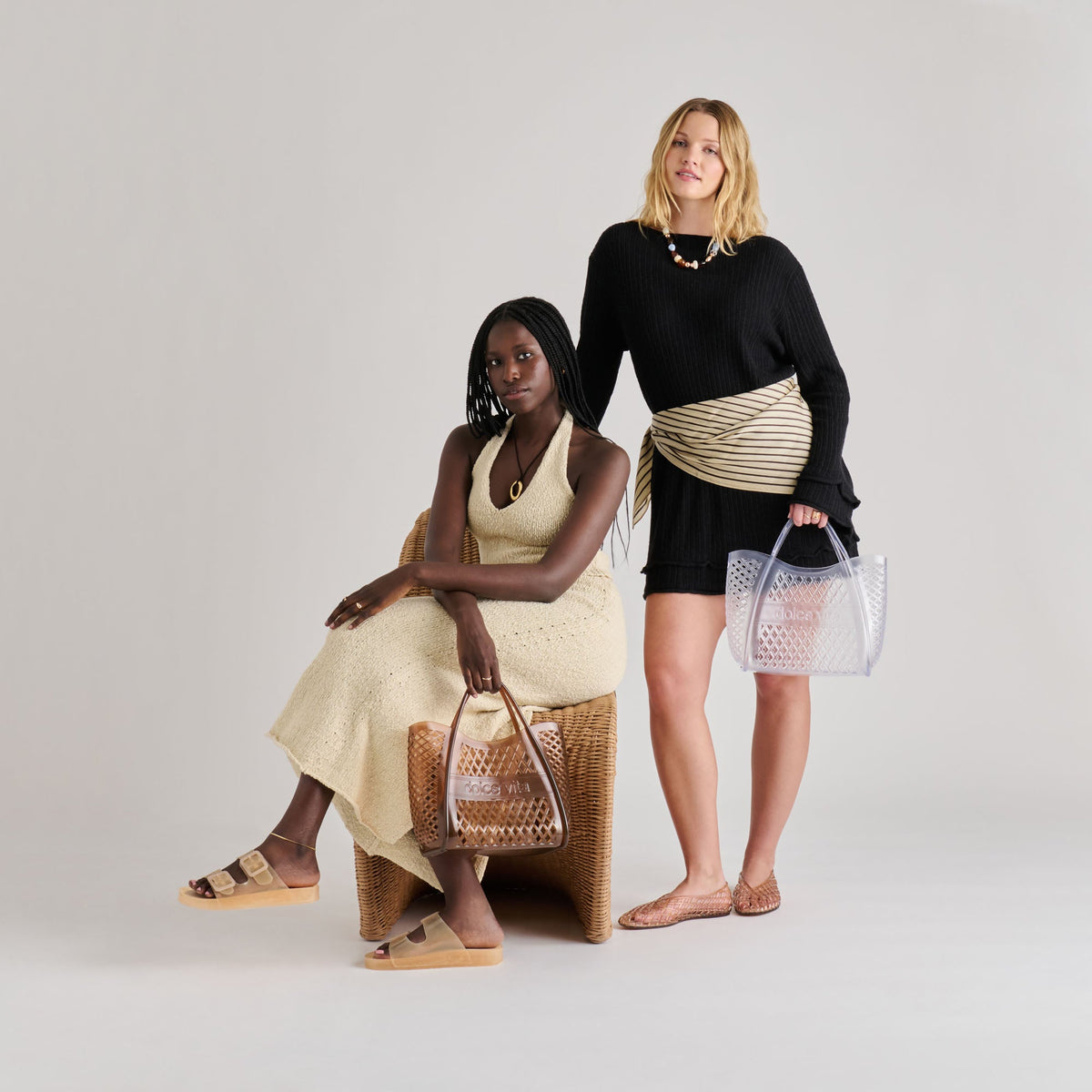Toast Clear Stella Handbag | Dolce Vita