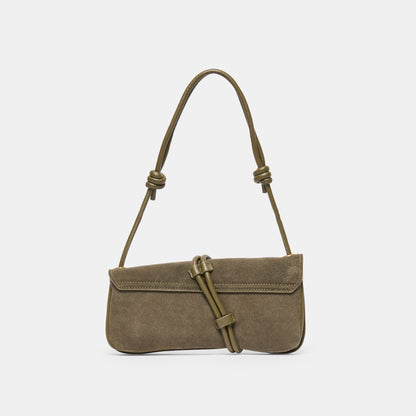 Alice Olive Suede Shoulder Bag | Dolce Vita