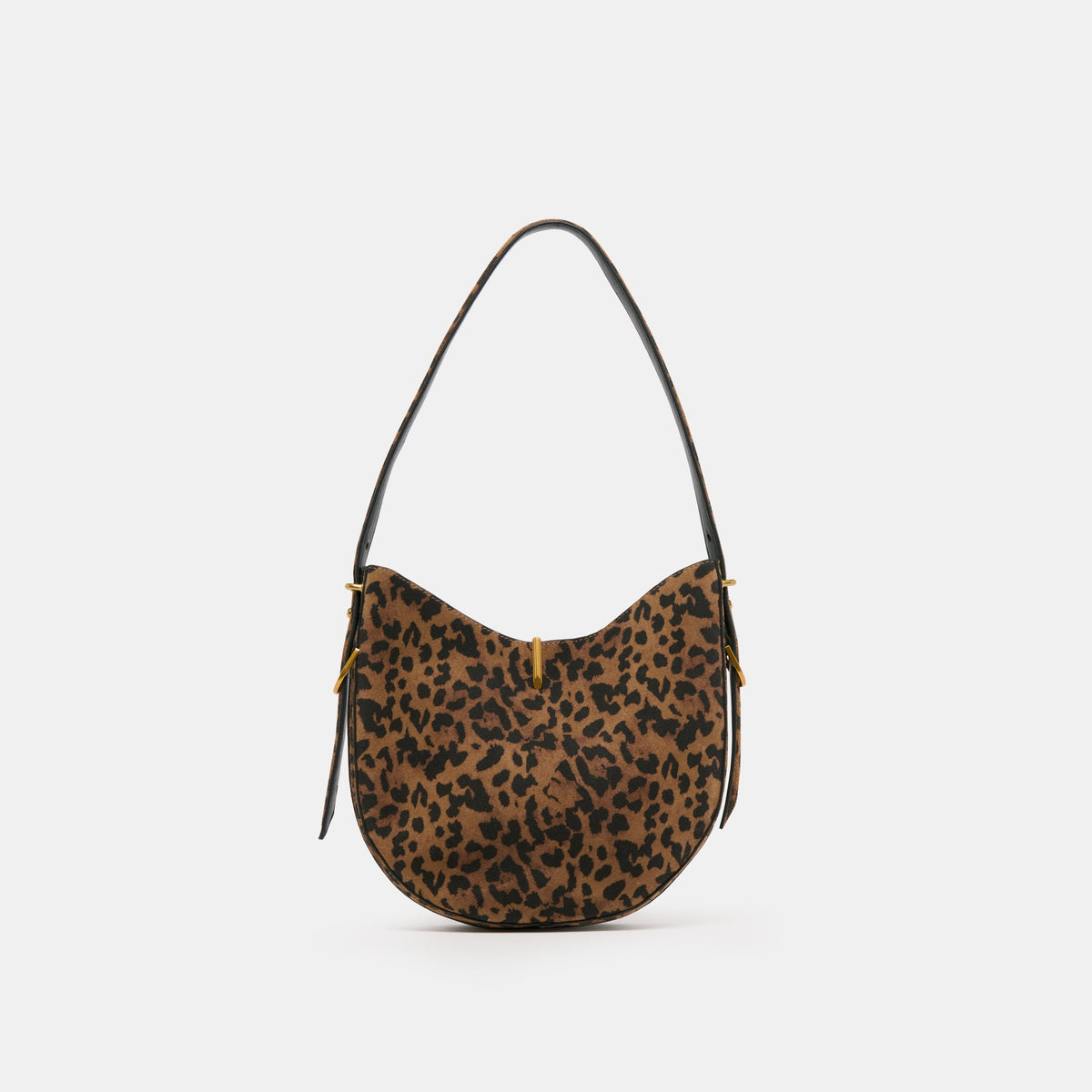 Bree Leopard Suede Shoulder Bag | Dolce Vita