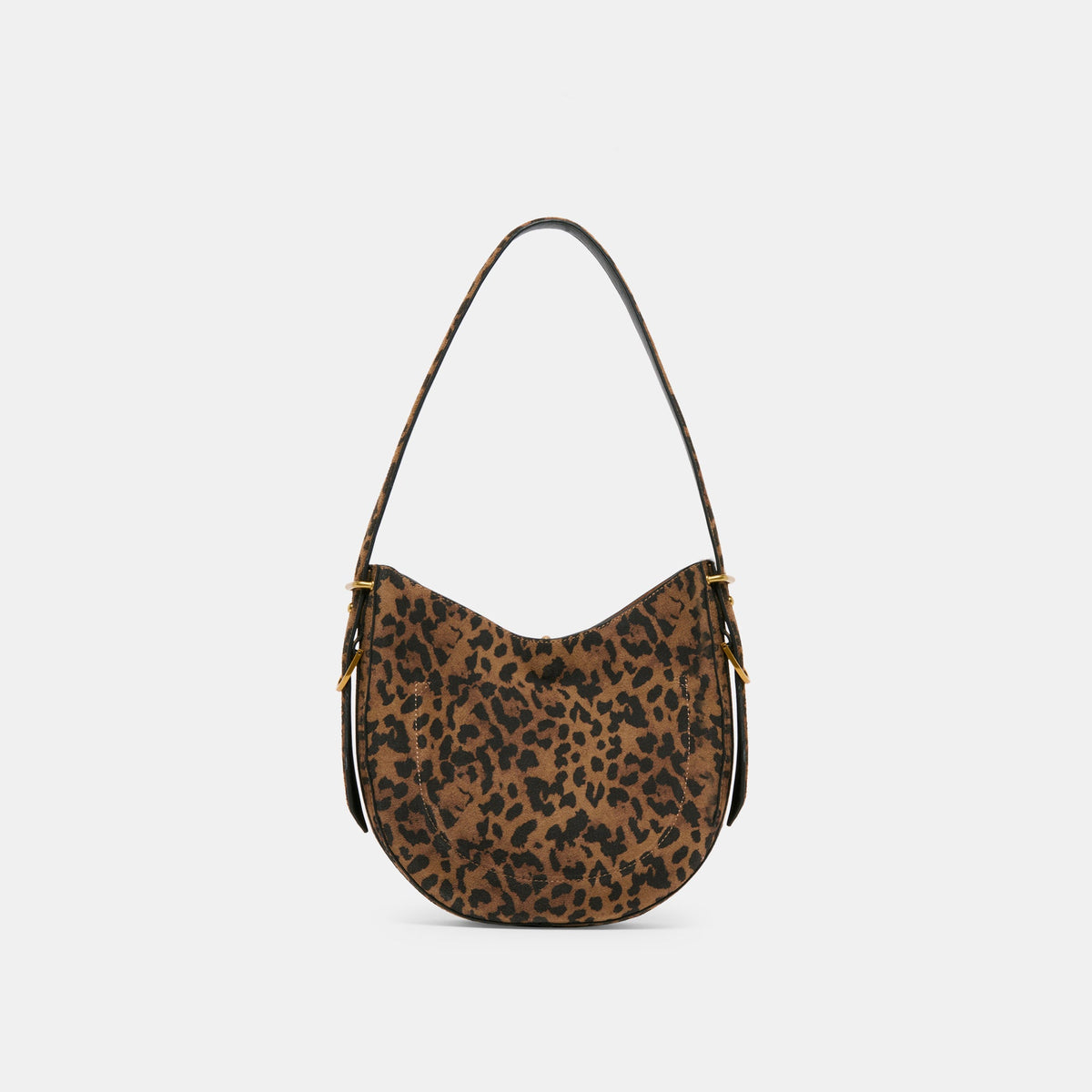 Bree Leopard Suede Shoulder Bag | Dolce Vita