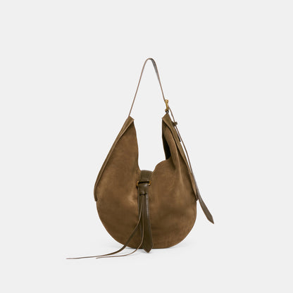 Oakley Olive Suede Tote | Dolce Vita