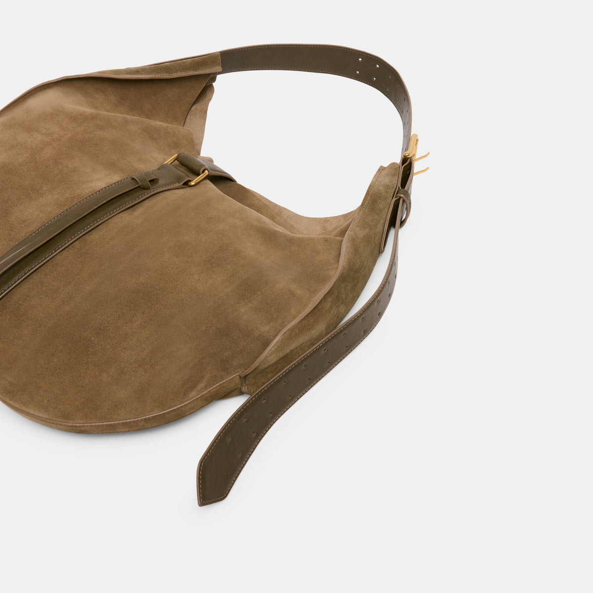 Oakley Olive Suede Tote | Dolce Vita