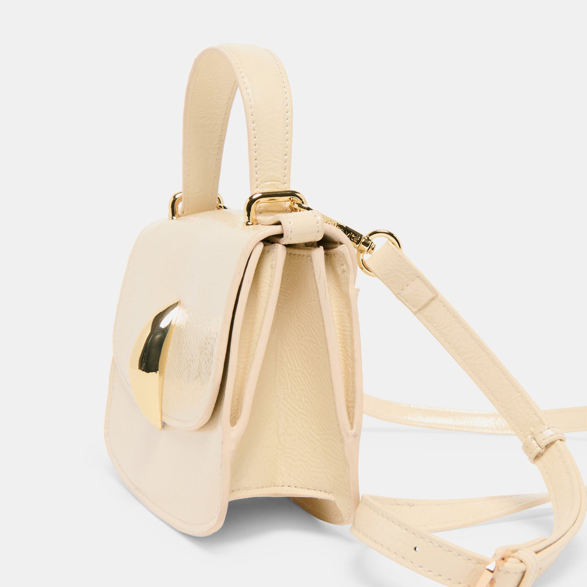 Lucia Creme Crackled Stella Crossbody | Dolce Vita