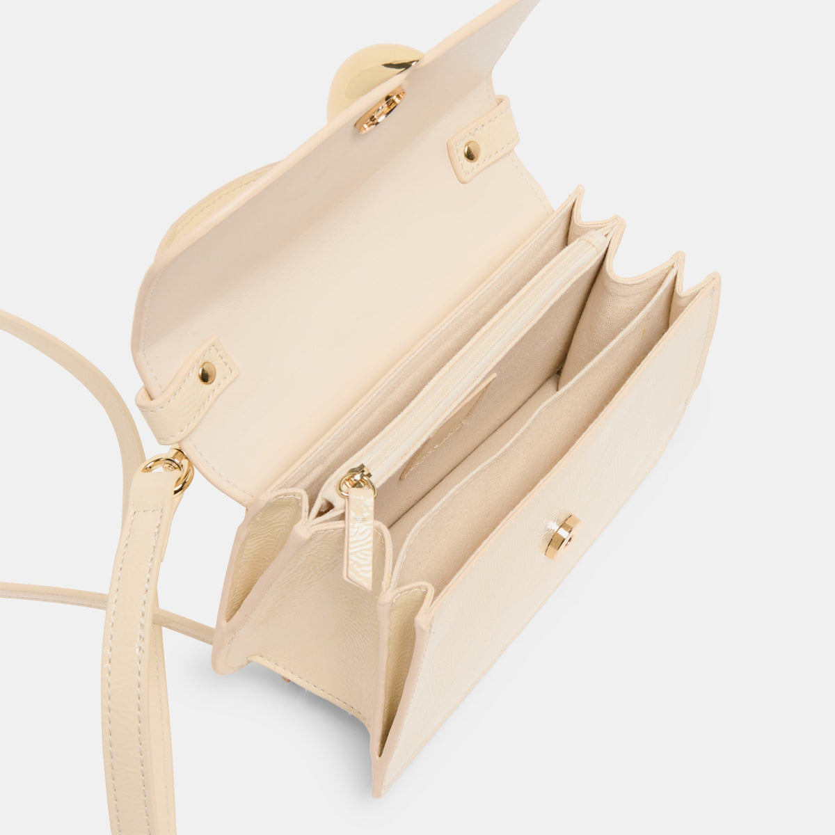 Lucia Creme Crackled Stella Crossbody | Dolce Vita