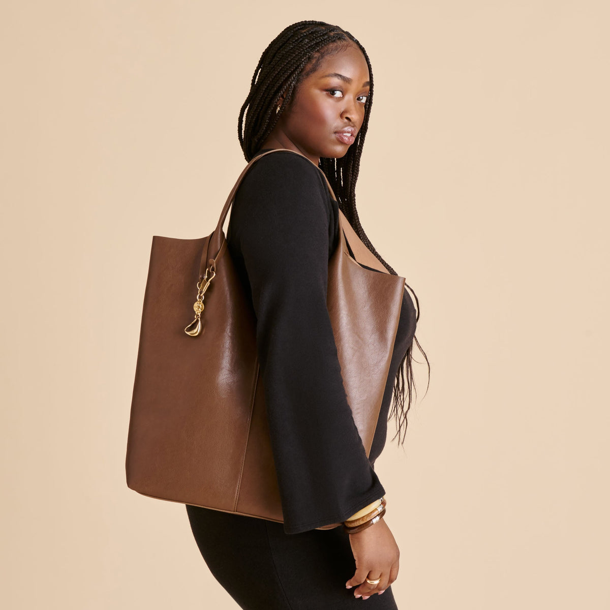 Auguste Brown Stella Tote | Dolce Vita