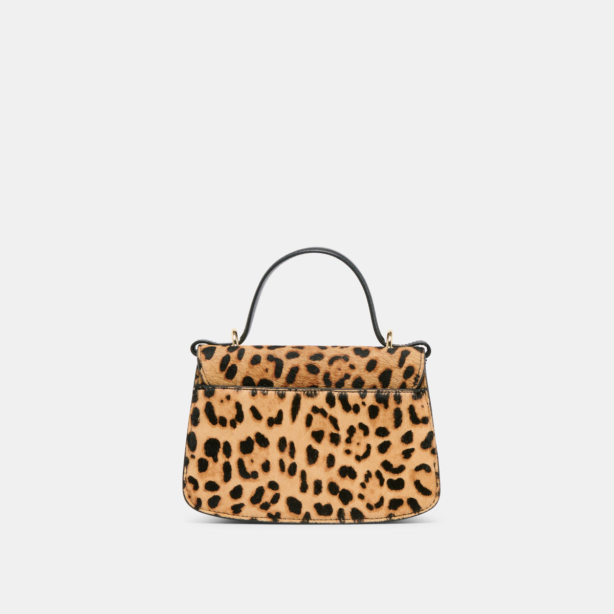 Lucia Leopard Calf Hair Crossbody | Dolce Vita