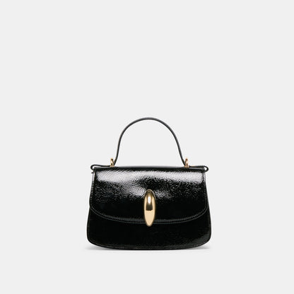 Lucia Black Crackled Stella Crossbody | Dolce Vita