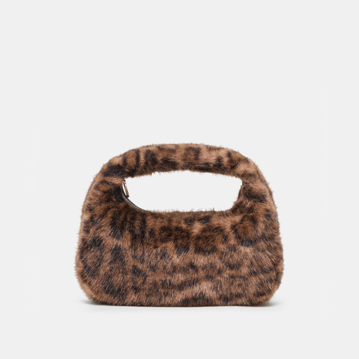 Frankie Leopard Plush Handbag | Dolce Vita