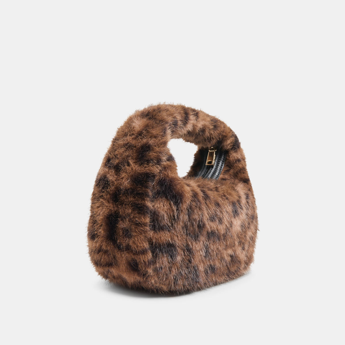 Frankie Leopard Plush Handbag | Dolce Vita
