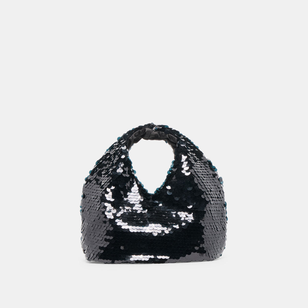 Dahlia Sequin Black Sequin Handbag | Dolce Vita