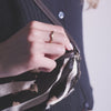 Savaii Zebra Calf Hair Shoulder Bag | Dolce Vita