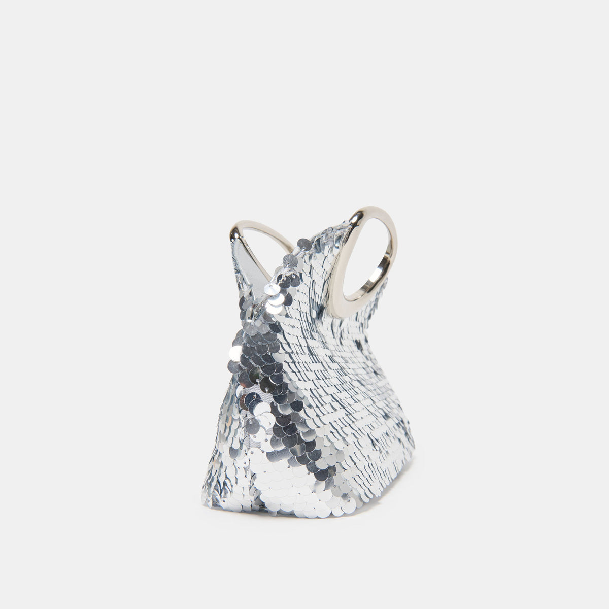 Alina Silver Sequin Handbag | Dolce Vita