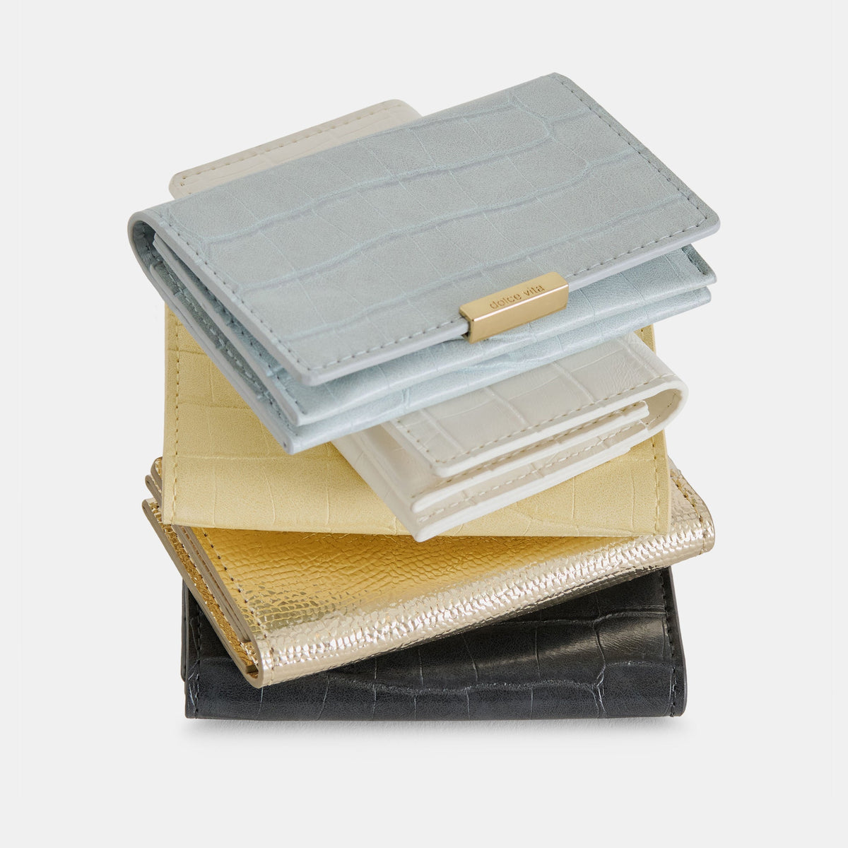 Mini-Me Gold Stella Wallet | Dolce Vita