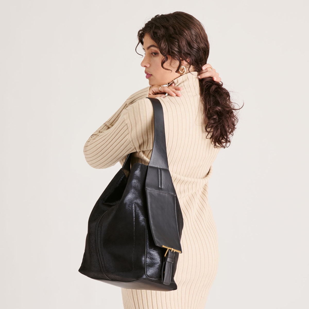 Arden Black Stella Tote | Dolce Vita