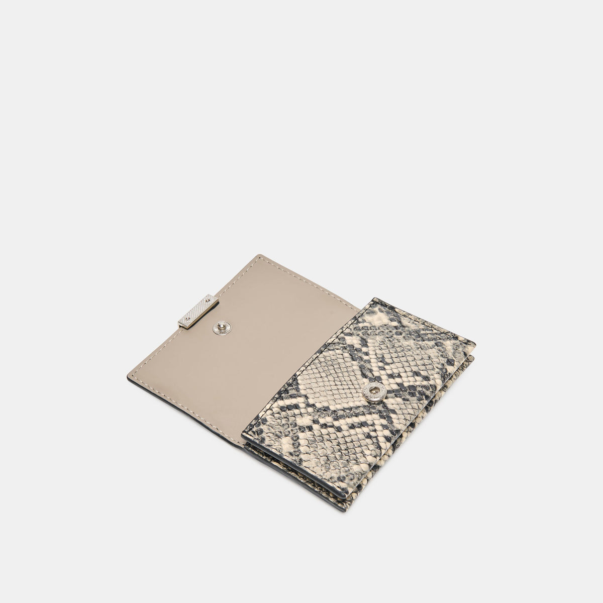 Mini-Me Black White Snake Stella Wallet | Dolce Vita