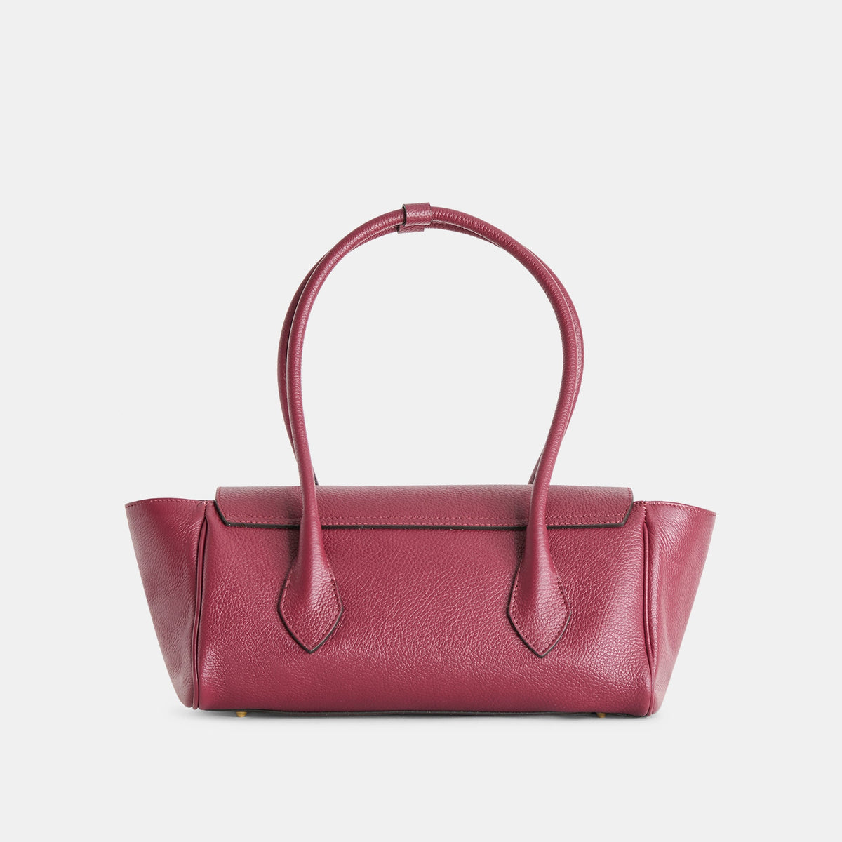 IRENE SHOULDER BAG BORDEAUX LEATHER | Dolce Vita