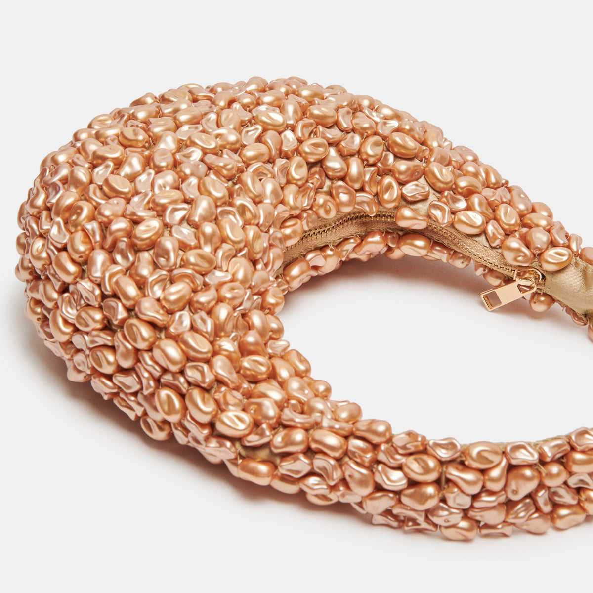 PEARLA SHOULDER BAG GOLD FAUX PEARL | Dolce Vita