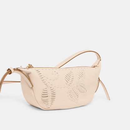 Lipari Creme Leather Crossbody | Dolce Vita