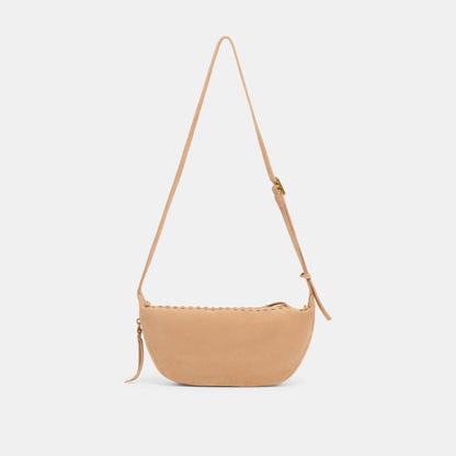 Lipari Beige Suede Crossbody | Dolce Vita