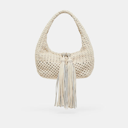 Zenia Bone Leather Handbag | Dolce Vita
