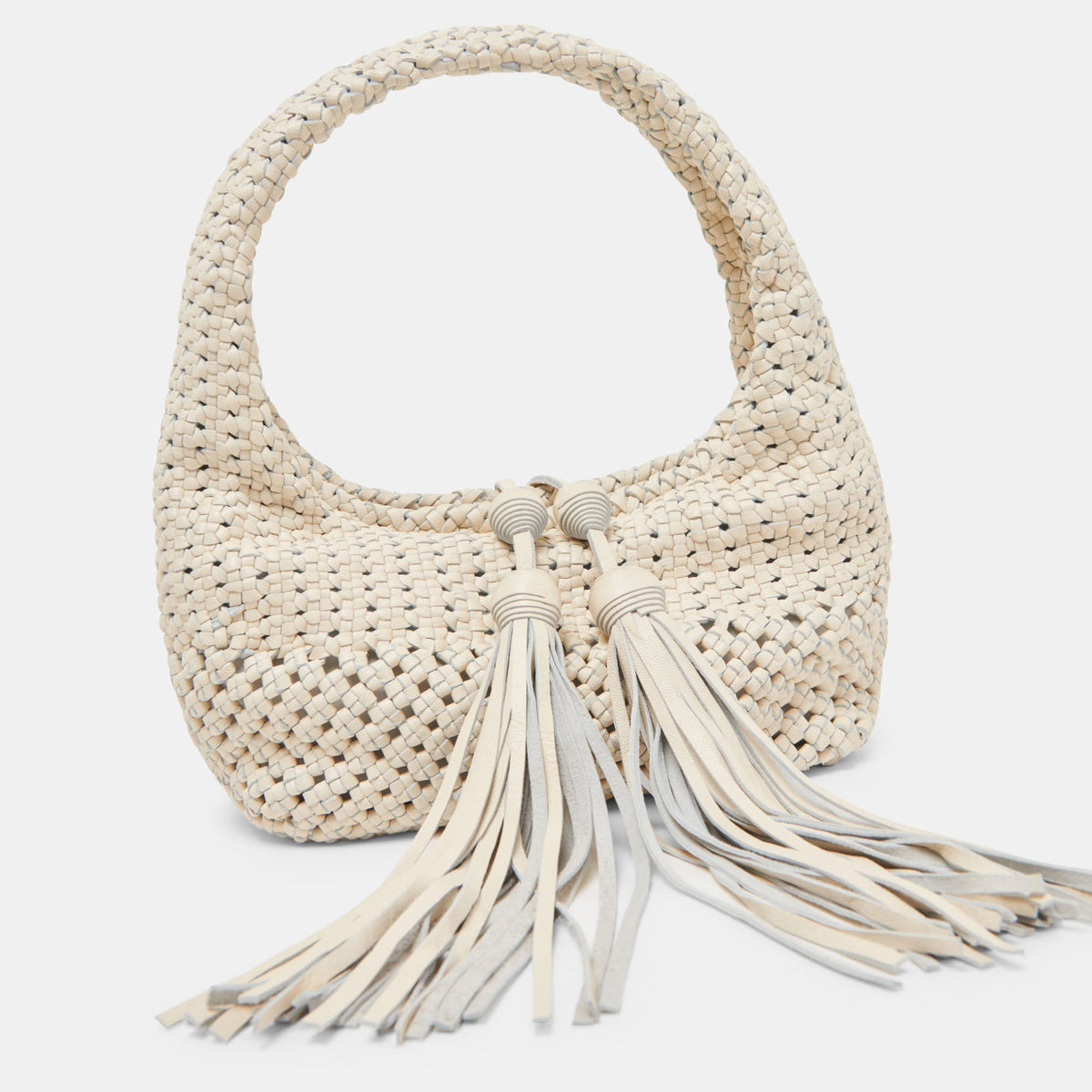 Zenia Bone Leather Handbag | Dolce Vita
