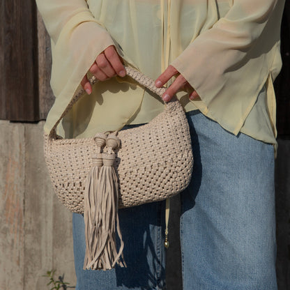 Zenia Bone Leather Handbag | Dolce Vita