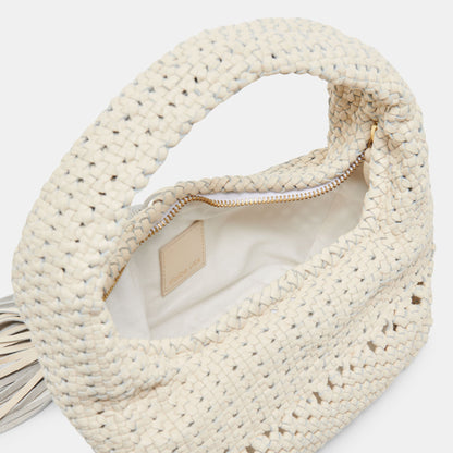 Zenia Bone Leather Handbag | Dolce Vita